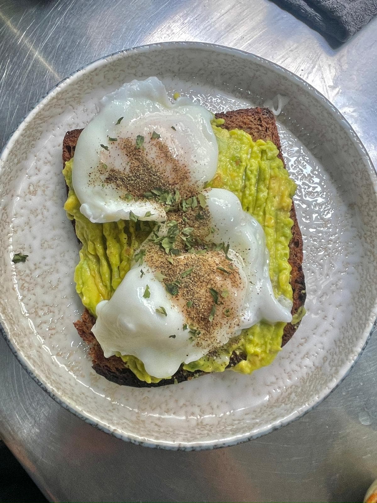 Egg & Avocado Sourdoough